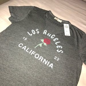 Hollister choker tee🌹
